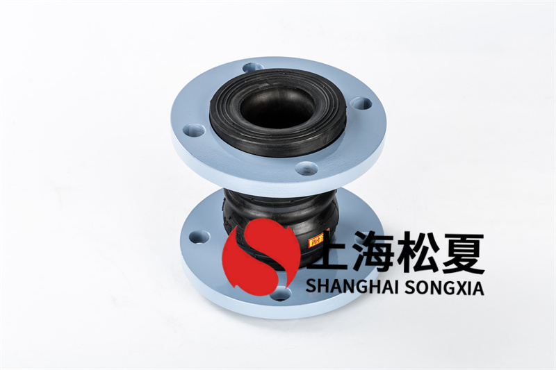 口徑DN200，350長的雙鼓限位軟連接，雙鼓即雙球